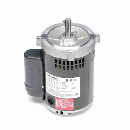 Leeson General Purpose Motor, 0.25 HP, 1 phase, 1800 RPM, 115/230 V, 56C Frame, ODP G212A